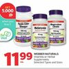 Webber Naturals Vitamins Or Herbals Supplements  - $11.99