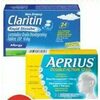 Aerius or Claritin Allergy Products - $16.99