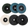 Power Fist 6 Pc 4-1/2 In. Flap And Polishing Disc Set - $17.991 (40% off)
