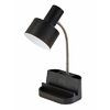 Simply Essential™ Large Qi Charging Organizer Desk Lamp In Black With Metal Shade - $29.99 ($20.01 Off)