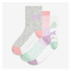 Baby Girls' 3 Pack Crew Socks In Multi - $3.71 (2.29 Off)