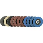 Power Fist 11 pc 4-1/2 in. Flap and Polishing Disc Set - $19.99 (50% off)