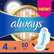 Always Pads or Liners - $10.78 ($2.00 off)