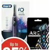 Arc Battery Toothbrush Refill Brush Heads or Oral-B iO8 Series Rechargeable Toothbrush - Up to 25% off
