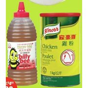 Billy Bee Honey or Knorr Chicken Broth Mix - $9.98 (Up to $4.01 off)