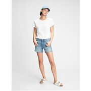 5'' Mid Rise Denim Shorts With Washwell - $39.99 ($19.96 Off)