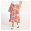 Women+ Printed Wrap Skirt In Light Coral - $23.94 ($10.06 Off)