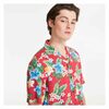 Men's Printed Camp Collar Shirt In Dusty Red - $17.94 ($11.06 Off)