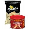 Smartfood Popcorn or Beaver Mixed Nuts - 2/$6.00
