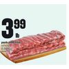 Pork Side Ribs - $3.99/lb