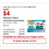 Refresh Tears Lubricant Eye Drops - $15.99 ($4.00 off)