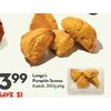 Longo's Pumpkin Scones - $3.99 ($1.00 off)