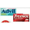 Advil, Motrin or Tylenol Pain Relief Products - Up to 25% off