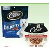 Cesar Wholesome Bowls Wet Dog Food or Dog Treats - 2/$6.00