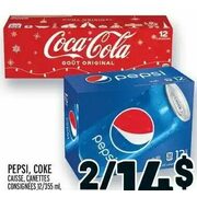Pepsi, Coke Soft Drink - 2/$14.00