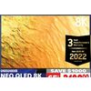Samsung 65" Neo QLED 8K Neural Quantum Processor TV - $3198.00 ($1000.00 off)