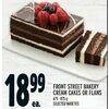 Front Street Bakery Cream Cakes Or Flans - $18.99