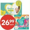 Pampers Super Boxed Diapers or Training Pants - $26.99