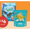 Cadbury Fingers, Christie Crispers Snacks or Kids Cookies - 2/$6.00